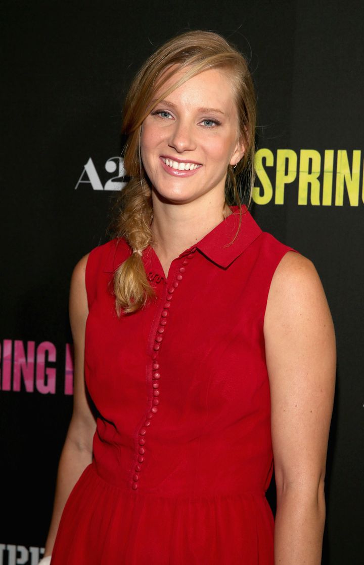 HOLLYWOOD, CA - MARCH 14: Actress Heather Morris attends the 'Spring Breakers' premiere at ArcLight Cinemas on March 14, 2013 in Hollywood, California. (Photo by Christopher Polk/Getty Images)