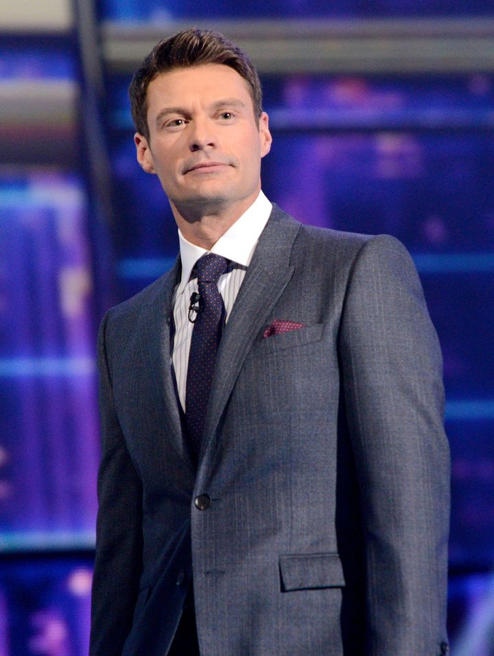 HOLLYWOOD, CA - MARCH 27: Host Ryan Seacrest onstage at FOX's 'American Idol' Season 12 Top 8 Live Performance Show on March 27, 2013 in Hollywood, California. (Photo by FOX via Getty Images)