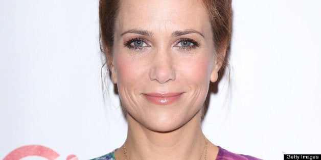 LAS VEGAS, NV - APRIL 18: Kristen Wiig arrives at a Twentieth Century Fox presentation to promote the upcoming film 'The Sec