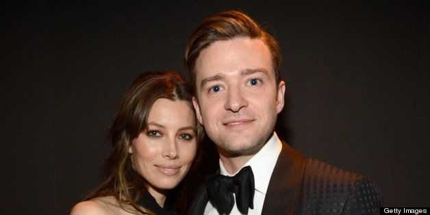 NEW YORK, NY - APRIL 23: Jessica Biel and Justin Timberlake attend TIME 100 Gala, TIME'S 100 Most Influential People In The World at Jazz at Lincoln Center on April 23, 2013 in New York City. (Photo by Kevin Mazur/WireImage for TIME)