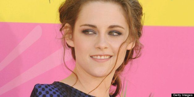 LOS ANGELES, CA - MARCH 23: Actress Kristen Stewart arrives at Nickelodeon's 26th Annual Kids' Choice Awards at USC Galen Center on March 23, 2013 in Los Angeles, California. (Photo by Jeffrey Mayer/WireImage)