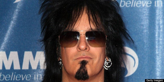 ANAHEIM, CA - JANUARY 26: Recording artist Nikki Sixx attends the 2013 NAMM Show - Day 3 at the Anaheim Convention Center on