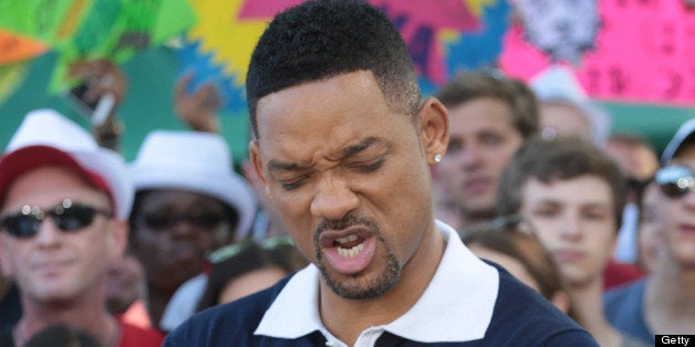 GOOD MORNING AMERICA - Will Smith and Jaden Smith are guests on 'Good Morning America,' 5/31/13, airing on the ABC Television Network. (Photo by Fred Lee/ABC via Getty Images) WILL SMITH, JADEN SMITH