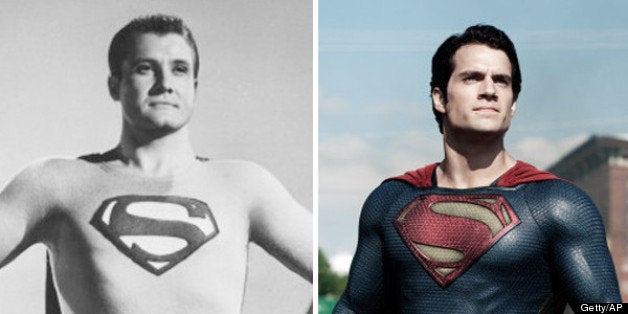 See Henry Cavill Step Into The Classic Christopher Reeve Superman Suit -  Heroic Hollywood