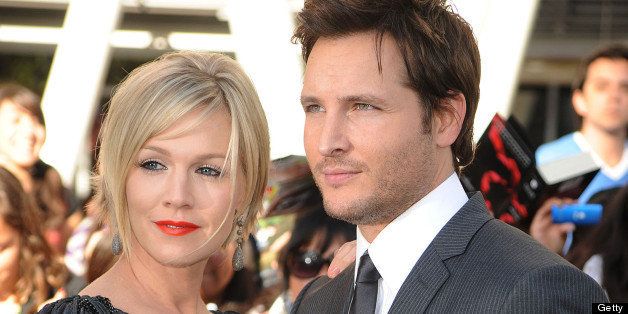 Actors Jennie Garth and Peter Facinelli arrive at the 'The Twilight Saga: Eclipse' Los Angeles Premiere at Nokia Theatre L.A. Live on June 24, 2010 in Los Angeles, California.