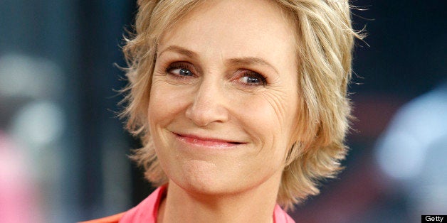 TODAY -- Pictured: Jane Lynch appears on NBC News' 'Today' show -- (Photo by: Peter Kramer/NBC/NBC NewsWire via Getty Images)