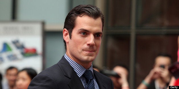 SHANGHAI, CHINA - JUNE 19: (CHINA OUT) Actor Henry Cavill attends 'Man of Steel' premiere during the 16th Shanghai Internati