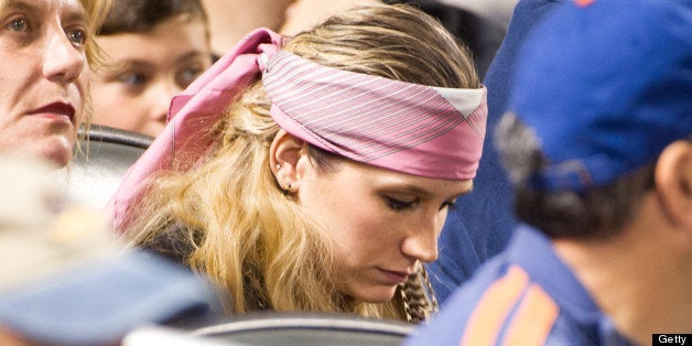 NEW YORK, NY - MAY 27: Musician Ke$ha attends the New York Yankees vs New York Mets game at Citi Field on May 27, 2013 in th