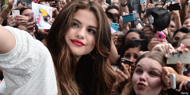 TORONTO, ON - MAY 30: Selena Gomez Co-Hosts New.Music.Live.at MuchMusic Headquarters on May 30, 2013 in Toronto, Canada. (P
