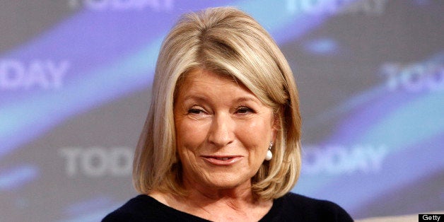 TODAY -- Pictured: Martha Stewart appears on NBC News' 'Today' show -- (Photo by: Peter Kramer/NBC/NBC NewsWire via Getty Images)