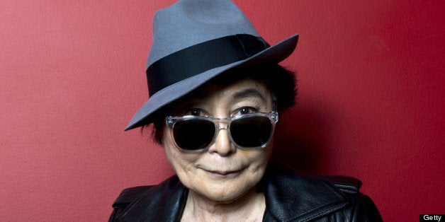 LONDON, ENGLAND - JUNE 22: (EXCLUSIVE COVERAGE) Yoko Ono introduces a special screening of 'GasLand' as part of the BFI Screen Epiphanies series at BFI Southbank on June 22, 2013 in London, England. (Photo by Ben A. Pruchnie/Getty Images)