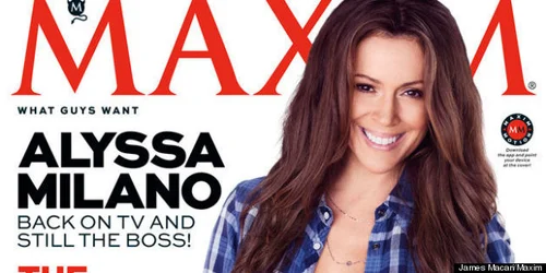 500px x 250px - Alyssa Milano's Maxim Cover Shows A Lot Of Skin (PHOTO) | HuffPost  Entertainment