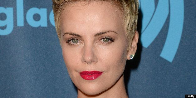 LOS ANGELES, CA - APRIL 20: Actress Charlize Theron attends the 24th Annual GLAAD Media Awards at JW Marriott Los Angeles at L.A. LIVE on April 20, 2013 in Los Angeles, California. (Photo by Jason Merritt/Getty Images for GLAAD)