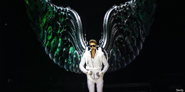 CLEVELAND, OH - JULY 13: Justin Bieber performs during his Believe Tour at Quicken Loans Arena on July 13, 2013 in Cleveland, Ohio. (Photo by Patrick R. Murphy/Getty Images)