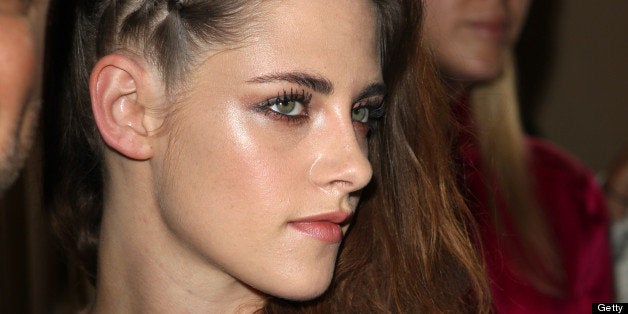 PARIS, FRANCE - JULY 04: Kristen Stewart attends the Zuhair Murad show as part of Paris Fashion Week Haute-Couture Fall/Winte