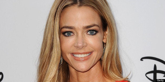 BURBANK, CA - MAY 19: Actress Denise Richards attends the Disney Media Networks International Upfronts at Walt Disney Studio