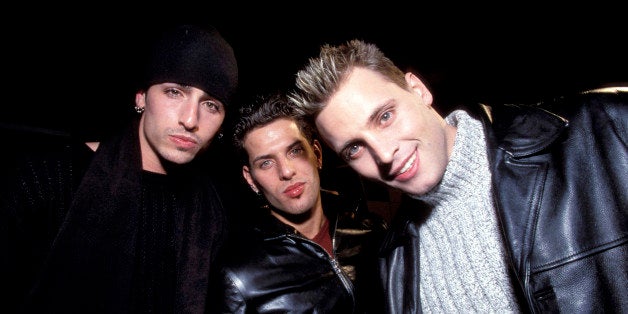 LFO at the Macy's in New York, New York (Photo by Kevin Mazur/WireImage)