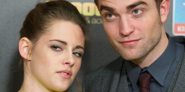 MADRID, SPAIN - NOVEMBER 15: Actress Kristen Stewart and actor Robert Pattinson attend the 'The Twilight Saga: Breaking Dawn - Part 2' (La Saga Crepusculo: Amanecer Parte 2) premiere at the Kinepolis cinema on November 15, 2012 in Madrid, Spain. (Photo by Carlos Alvarez/Getty Images)