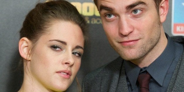 MADRID, SPAIN - NOVEMBER 15: Actress Kristen Stewart and actor Robert Pattinson attend the 'The Twilight Saga: Breaking Dawn