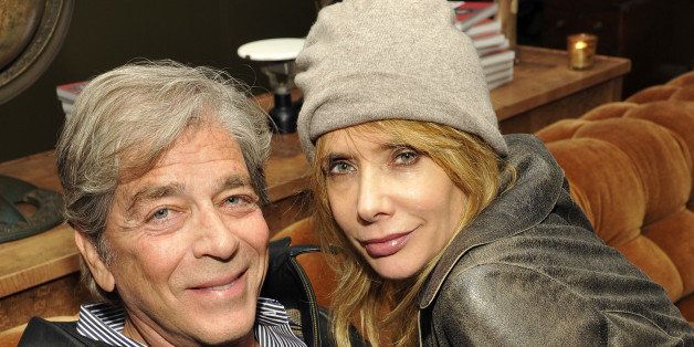 WEST HOLLYWOOD, CA - APRIL 27: Todd Morgan and Rosanna Arquette attend 'Commando: The Autobiography of Johnny Ramone' launch party hosted by Linda Ramone on April 27, 2012 in West Hollywood, California. (Photo by John Sciulli/WireImage)