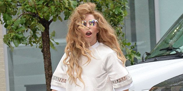 Lady Gaga Wears See-Through Pants In New York Because She's Out Of Ideas