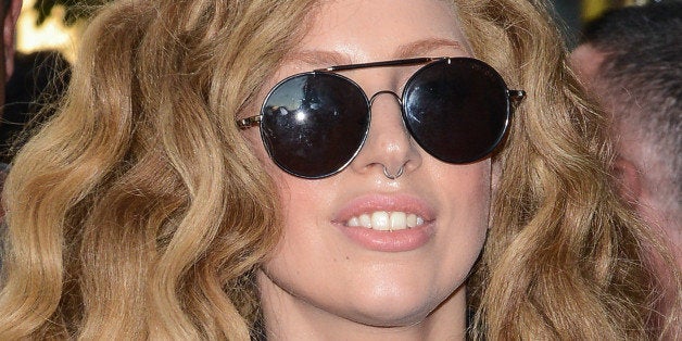 NEW YORK, NY - AUGUST 23: Singer Lady Gaga enters a Midtown Manhattan rehearsal studio on August 23, 2013 in New York City.
