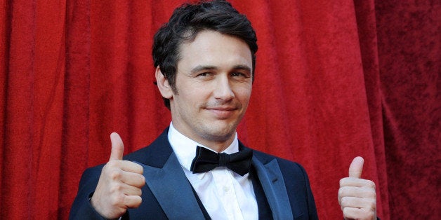 CULVER CITY, CA - AUGUST 25: Actor James Franco arrives at the Comedy Central Roast of James Franco at Culver Studios on Aug