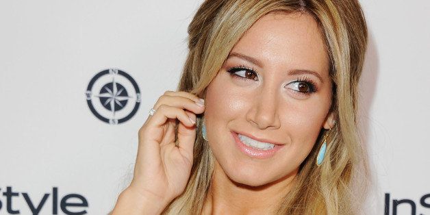 WEST HOLLYWOOD, CA - AUGUST 14: Actress Ashley Tisdale arrives at the 13th Annual InStyle Summer Soiree at Mondrian Los Angeles on August 14, 2013 in West Hollywood, California. (Photo by Jon Kopaloff/FilmMagic)