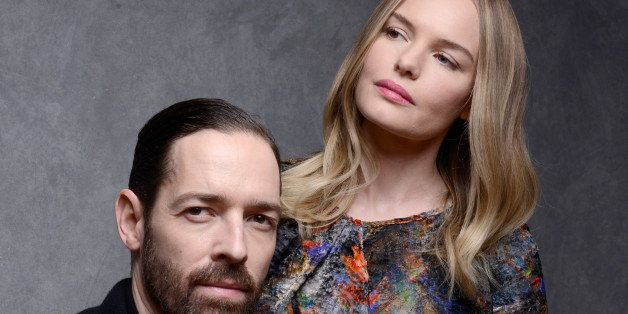 PARK CITY, UT - JANUARY 22: Filmmaker Michael Polish (L) and actress Kate Bosworth pose for a portrait during the 2013 Sundance Film Festival at the WireImage Portrait Studio at Village At The Lift on January 22, 2013 in Park City, Utah. (Photo by Jeff Vespa/WireImage)