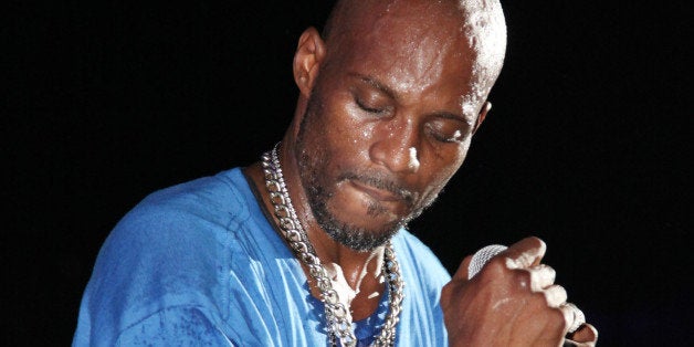 HOLMDEL, NJ - SEPTEMBER 01: DMX performs during 2012 Rock The Bells at the PNC Bank Arts Center on September 1, 2012 in Holm