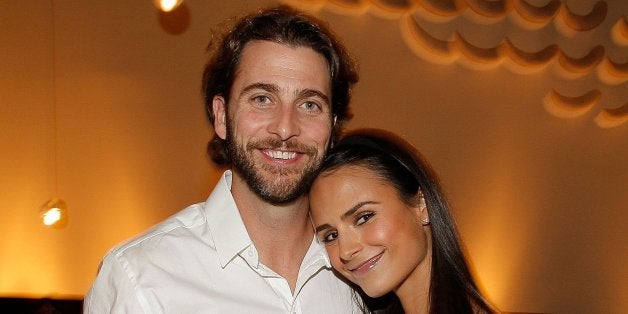 (EXCLUSIVE, Premium Rates Apply) LOS ANGELES, CA - OCTOBER 19: ***EXCLUSIVE*** Producer Andrew Form and actress Jordana Brewster during the celebration for Laura Day?s new book ?How to Rule the World from Your Couch? hosted by Ryan Kavanaugh at STK on October 19, 2009 in Los Angeles, California. (Photo by Christopher Polk/WireImage) 