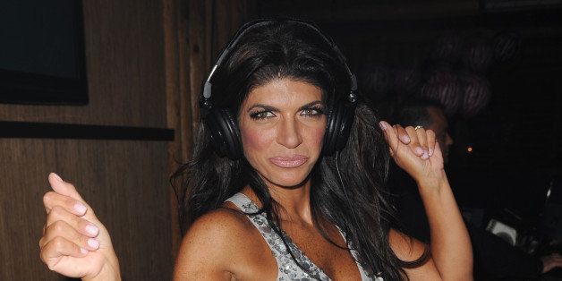 HOLLYWOOD, FL - AUGUST 10: (EXCLUSIVE COVERAGE) Teresa Giudice hosts Absolutely Fabulous held at The Seminole Hard Rock Hotel and Casino at Pangaea Lounge on August 10, 2013 in Hollywood, Florida. (Photo by Larry Marano/WireImage for Pangaea Lounge)