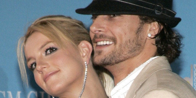 Britney Spears and Kevin Federline (Photo by J. Merritt/FilmMagic)