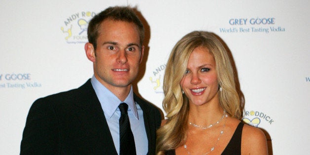 AUSTIN, TX - NOVEMBER 30: Tennis Pro Andy Roddick and wife, model Brooklyn Decker attend the 4th Annual Andy Roddick Foundat