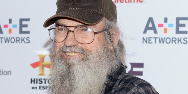 NEW YORK, NY - MAY 08: Si Robertson of 'Duck Dynasty' attends the A+E Networks 2013 Upfront on May 8, 2013 in New York City. (Photo by Andrew H. Walker/Getty Images for A+E Networks)