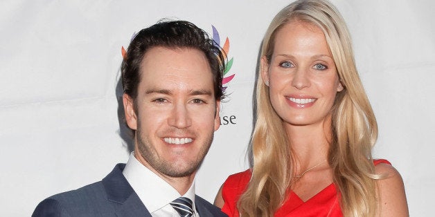 LOS ANGELES, CA - JUNE 06: (L-R) Mark Paul Gosselaar and Catriona McGinn attend the 9th Annual Triumph for Teens at Hotel Be