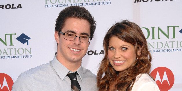 Tim Belusko and Danielle Fishel attend the 4th Annual Point Honors Gala at Raleigh Studios on September 25, 2010 in Los Angeles, California.