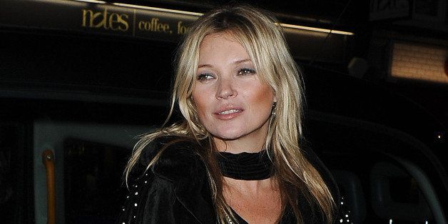 LONDON, UNITED KINGDOM - OCTOBER 10: Kate Moss arrives at Rimmel 180th birthday party at the London Film Museum on October 10, 2013 in London, England. (Photo by Alex Davies/FilmMagic)