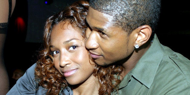 Chilli and Usher (Photo by Johnny Nunez/WireImage)