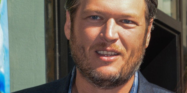 NEW YORK, NY - SEPTEMBER 25: Singer and TV personality Blake Shelton leaves the 'Today Show' taping at the NBC Rockefeller C