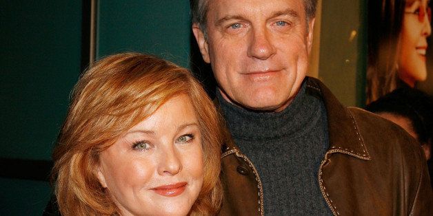 HOLLYWOOD - JANUARY 30: Actor Stephen Collins (R) and wife/actress Faye Grant (L) arrives at the world premiere of 'Because I Said So' at ArcLight Hollywood on January 30, 2007 in Hollywood, California. (Photo by Kevin Winter/Getty Images)