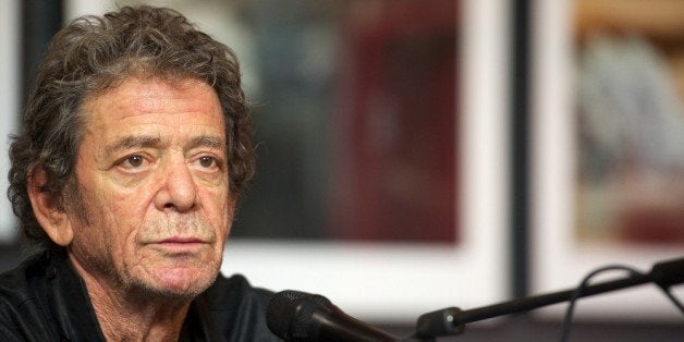 MADRID, SPAIN - NOVEMBER 16: Lou Reed presents his photography exhibition at the Matadero cultural center on November 16, 20