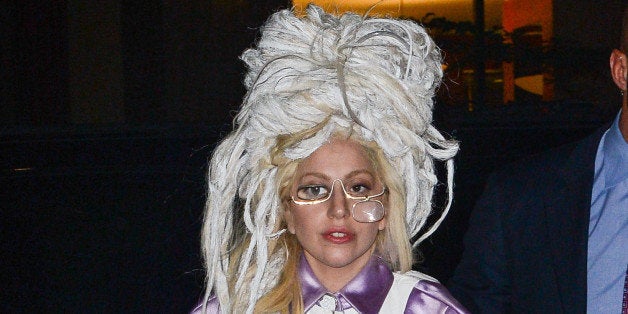 NEW YORK, NY - NOVEMBER 11: Lady Gaga leaves her Midtown Manhattan apartment on November 11, 2013 in New York City. (Photo