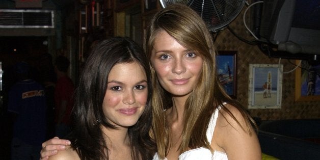 Rachel Bilson and Mischa Barton (Photo by Ray Mickshaw/WireImage)