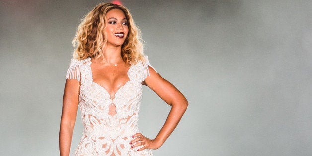 RIO DE JANEIRO, BRAZIL - SEPTEMBER 13: Singer Beyonce performs on stage during a concert in the Rock in Rio Festival on September 13, 2013 in Rio de Janeiro, Brazil. (Photo by Buda Mendes/Getty Images)