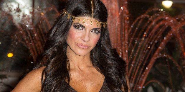 GARFIELD, NJ - NOVEMBER 11: Teresa Giudice attends the 'Goddess Night Out' event benefiting Project Lady Bug hosted by Dina Manzo on November 11, 2013 in Garfield, New Jersey. (Photo by Dave Kotinsky/Getty Images)