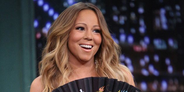 LATE NIGHT WITH JIMMY FALLON -- Episode 927 -- Pictured: Mariah Carey on Tuesday, November 12, 2013-- (Photo by: Lloyd Bishop/NBC/NBCU Photo Bank via Getty Images)