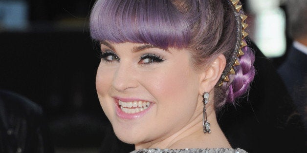 LOS ANGELES, CA - NOVEMBER 24: Kelly Osbourne arrives at the 2013 American Music Awards at Nokia Theatre L.A. Live on Novemb