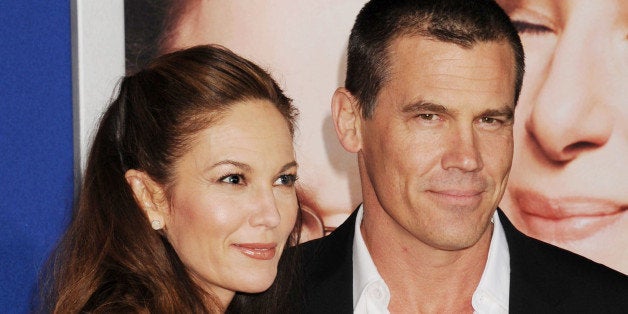 WESTWOOD, CA - DECEMBER 11: Diane Lane and Josh Brolin arrive at the 'The Guilt Trip' - Los Angeles Premiere at Regency Villa