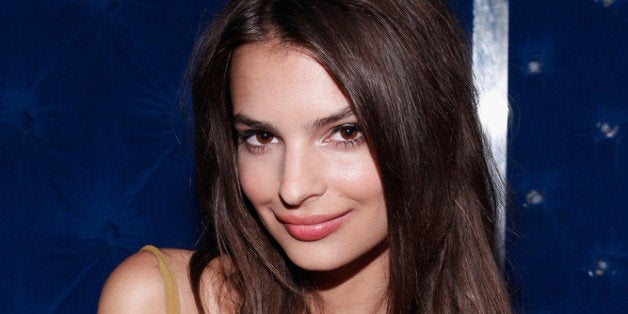 NEW YORK, NY - SEPTEMBER 19: Model Emily Ratajkowski attends Global superstar Pharrell Williams performs at NY launch of Y